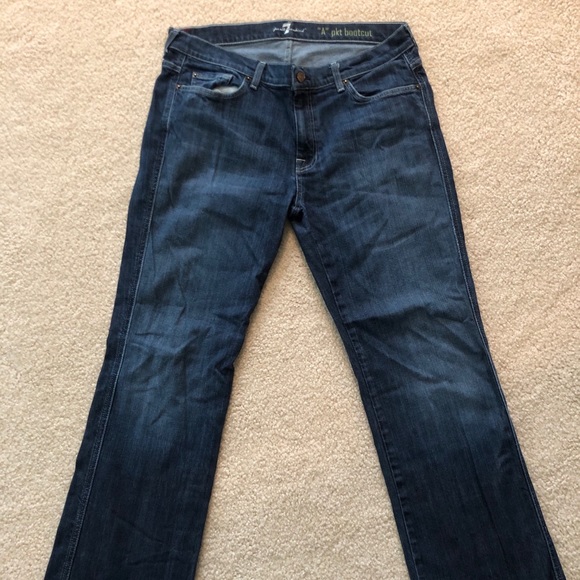 7 For All Mankind Other - 7 For All Mankind A Pocket Bootcut Jean Size 36